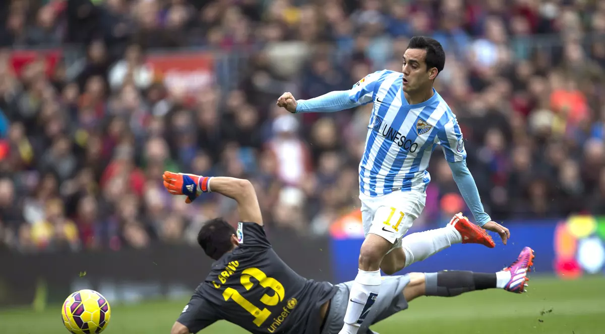 Dani Alves a greșit decisiv. Barcelona, învinsă de Malaga / VIDEO