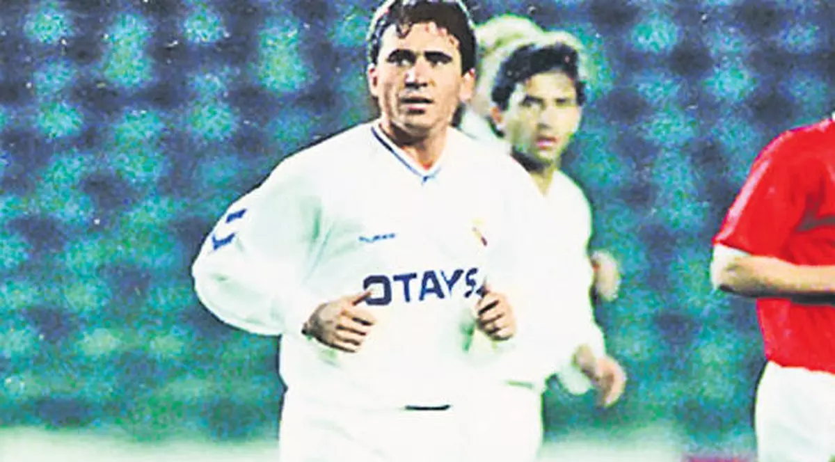 Hagi a ajuns la Real Madrid, după ce semnase cu AC Milan / VIDEO