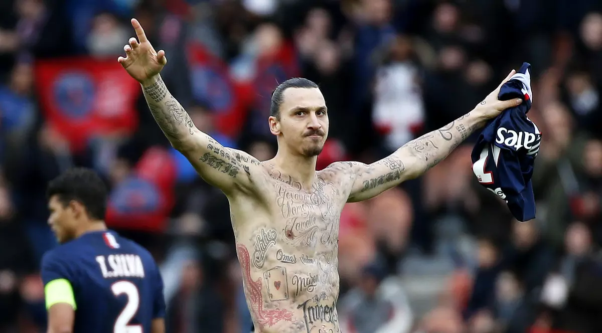 Genialul suedez Zlatan Ibrahimovici rescrie istoria la PSG