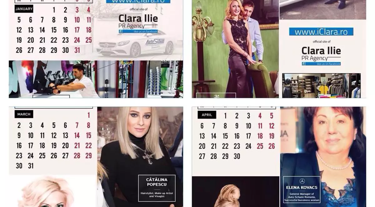 Ce bine arată Mihai Leu după ce s-a vindecat de cancer. El, Cami Potec, Ruxandra Dragomir, Amatto Zaharia și Virgil Stănescu, vedete în calendarul iClara.ro 2015