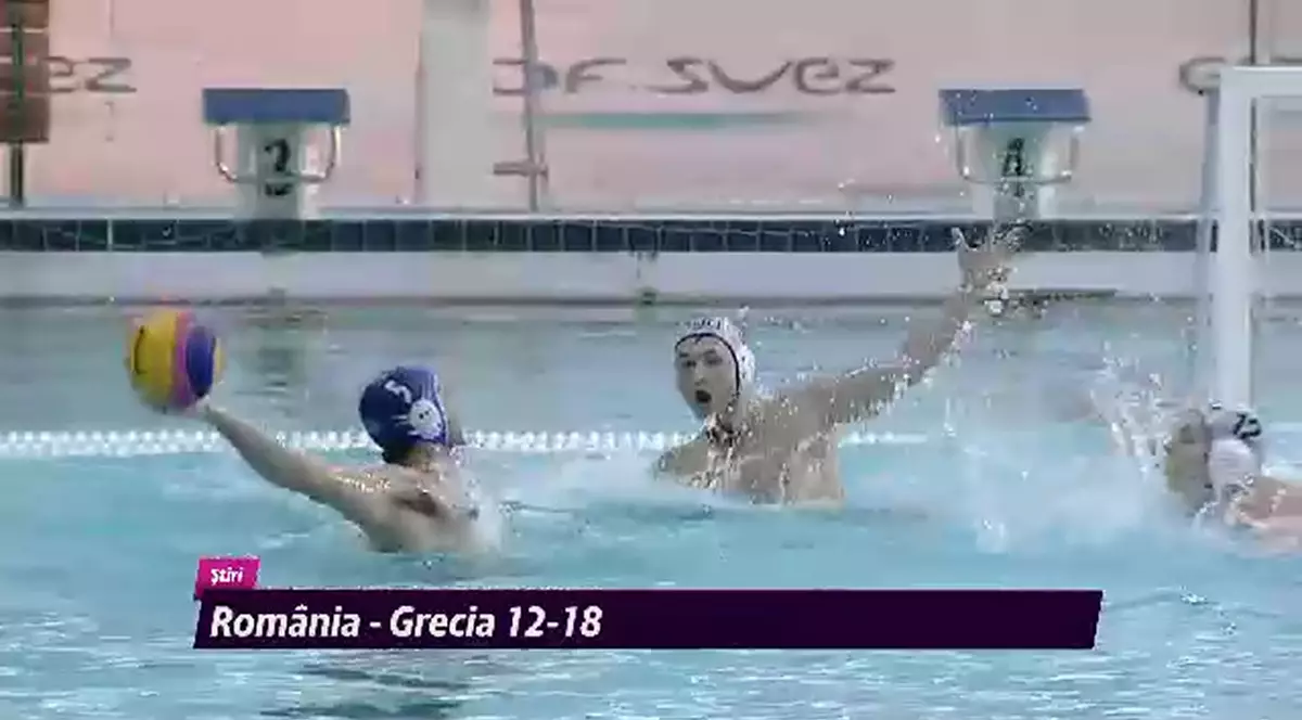 România, învinsă acasă de Grecia în preliminariile Ligii Mondiale la polo