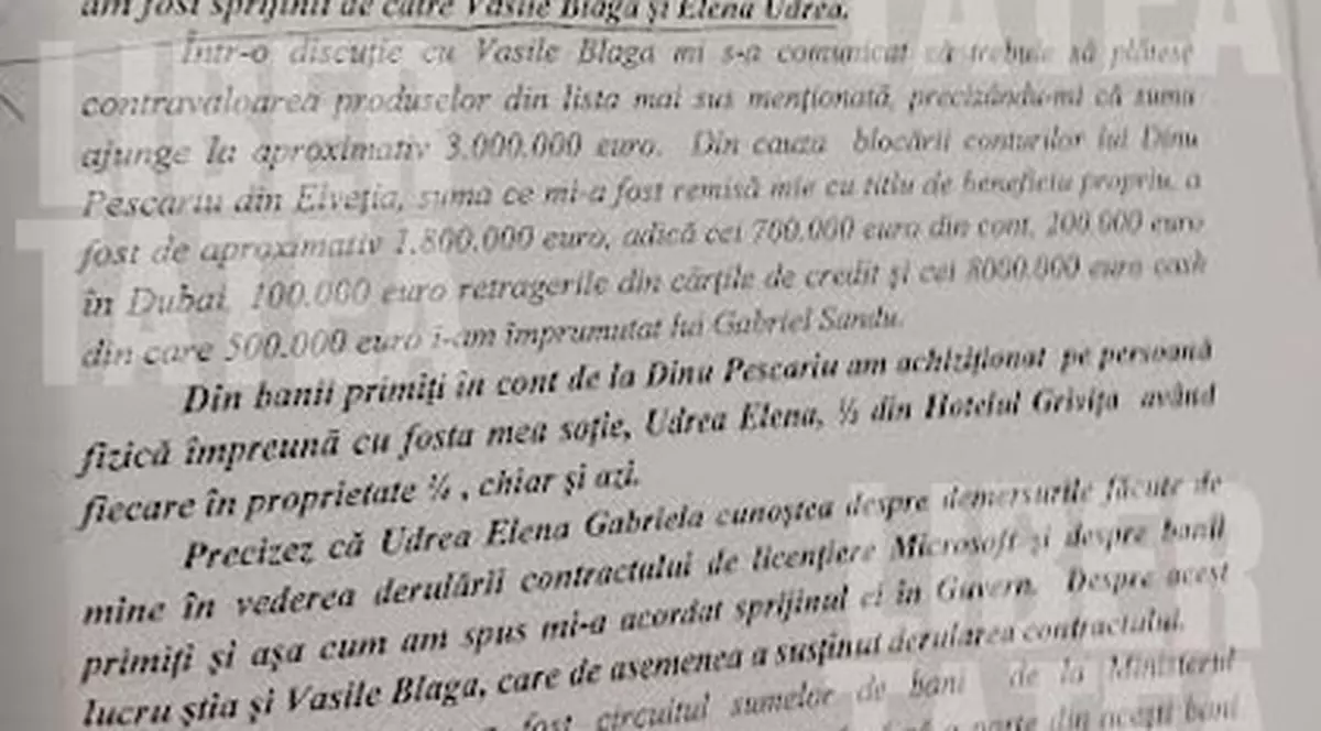 EXCLUSIV | LIBERTATEA ARE DOVADA: Cocoș i-a turnat pe Blaga și Udrea