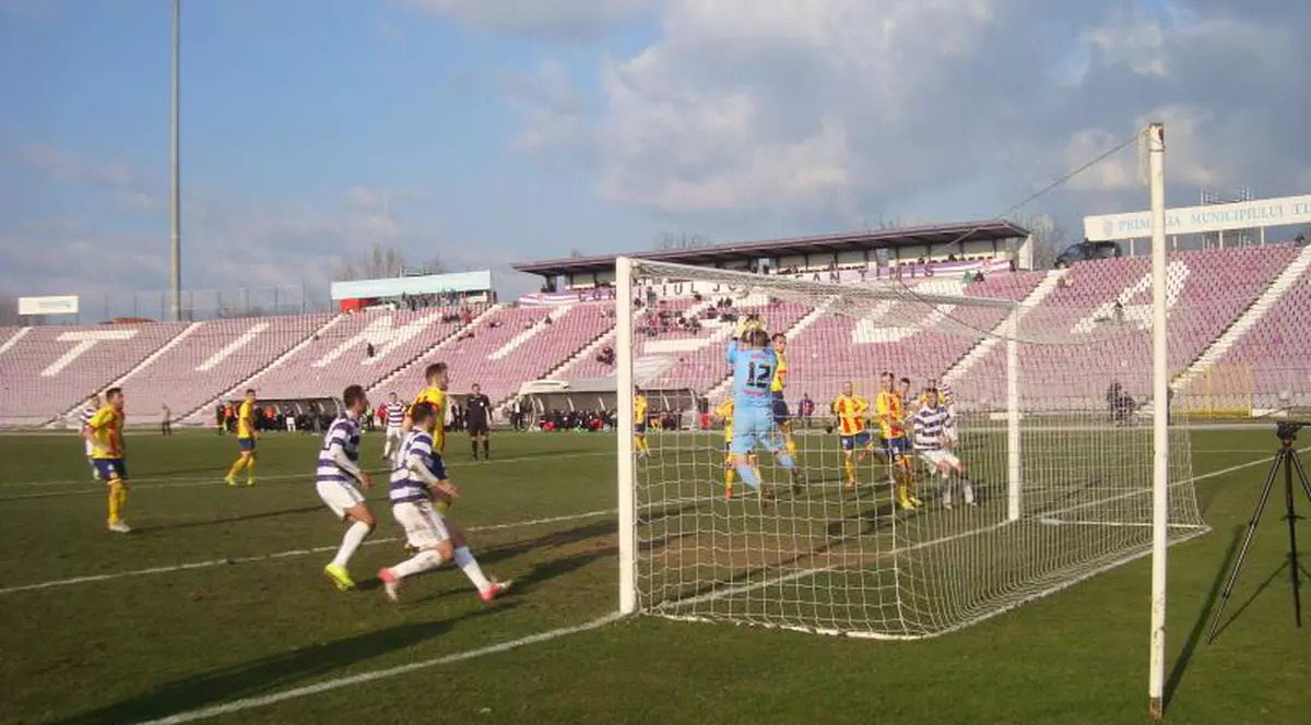 Opt goluri în derby-ul Timișoarei. ASU Politehnica a zdrobit-o pe Ripensia / VIDEO&GALERIE FOTO