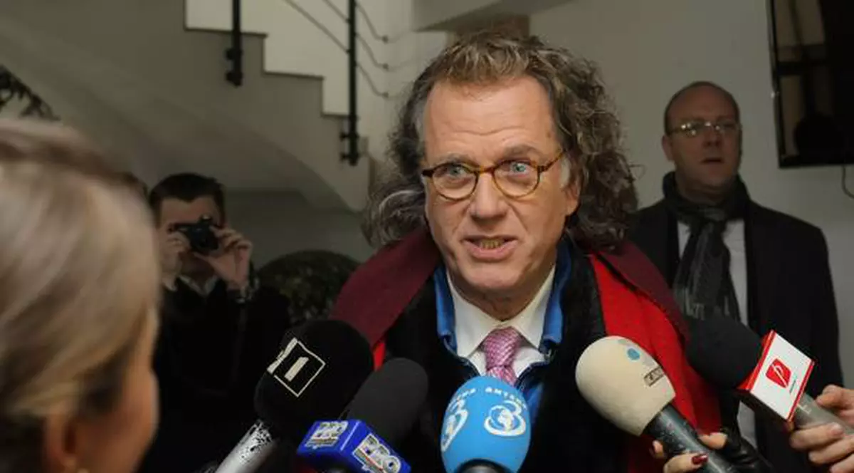 Andre Rieu îl curtează pe Gheorghe Zamfir