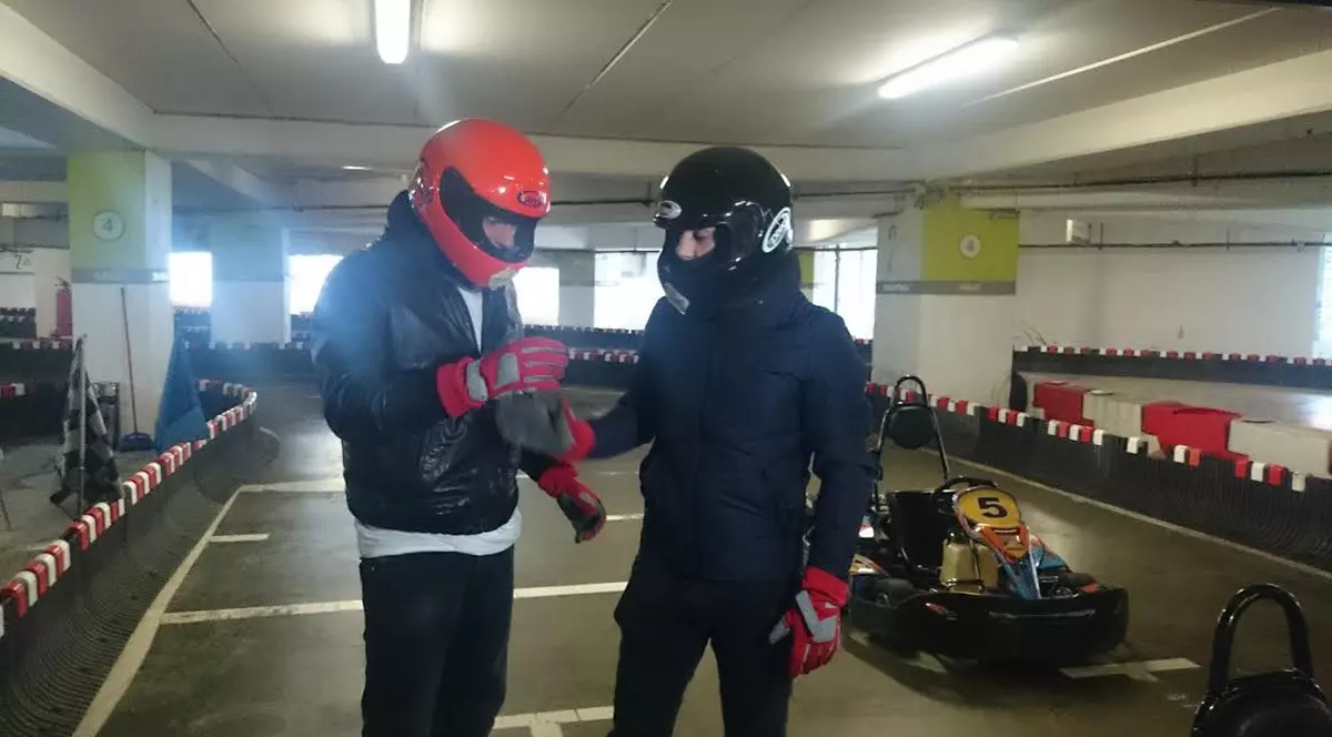 Chef Sorin Bontea, provocat de Radu Vâlcan la o întrecere pe pista de karting