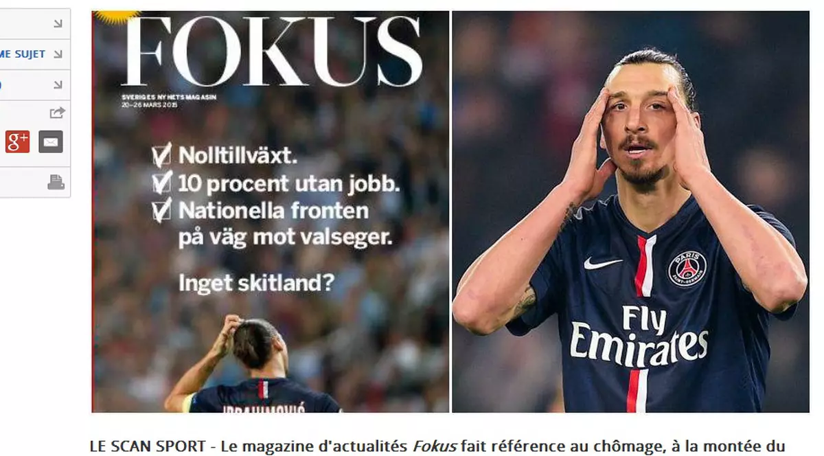 Suedezii sunt de acord cu Ibrahimovic: ”Franța este o țară de rahat!”