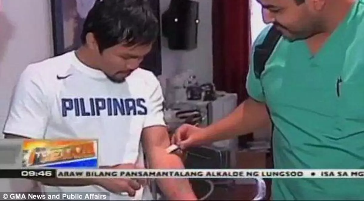 Manny Pacquiao a făcut un test anti-doping neanunțat