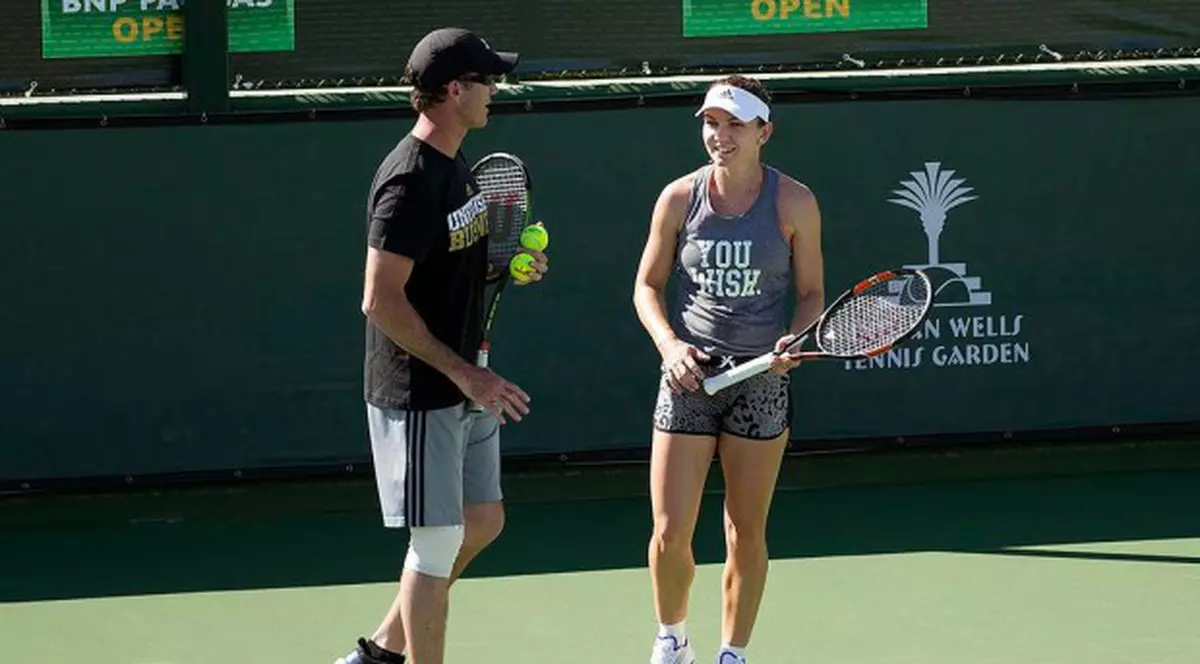 Simona Halep și antrenorul ei, australianul Darren Cahill, au bătut palma: vor colabora și anul viitor. Îi plătește 1.000.000 de euro pe an