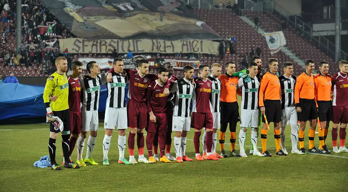 U Cluj - CFR 4-2, (în tur: 0-0). În finala Cupei, după 50 de ani. Eroul Veselovsky