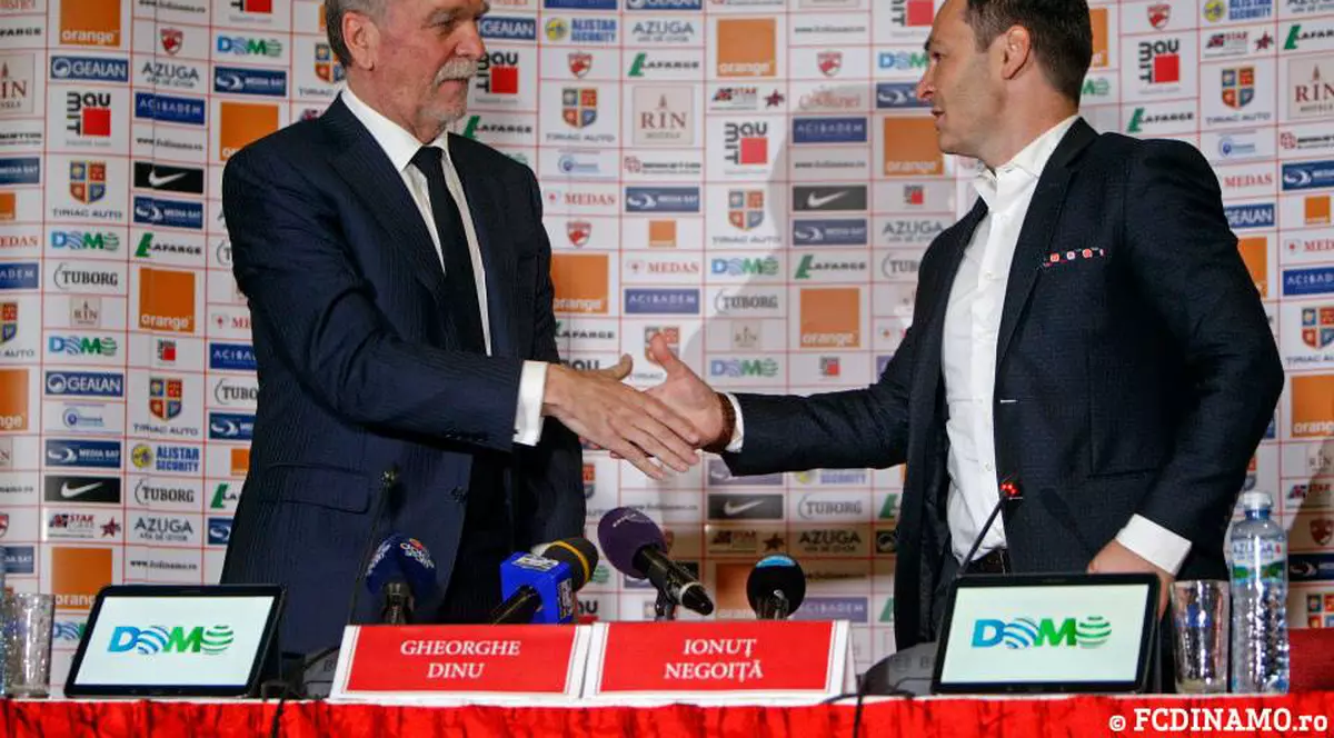 Dinu Gheorghe, șef la FC Dinamo. ”Reconstrucția începe cu Steaua”
