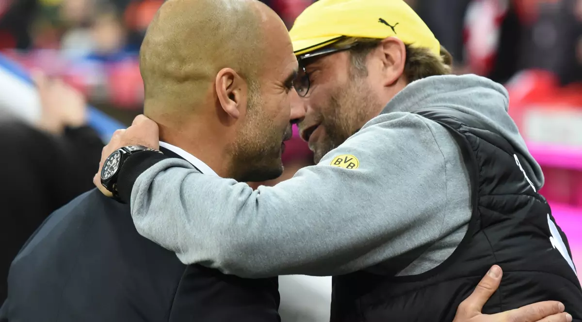 Jurgen Klopp își scoate șapca în fața lui Pep Guardiola