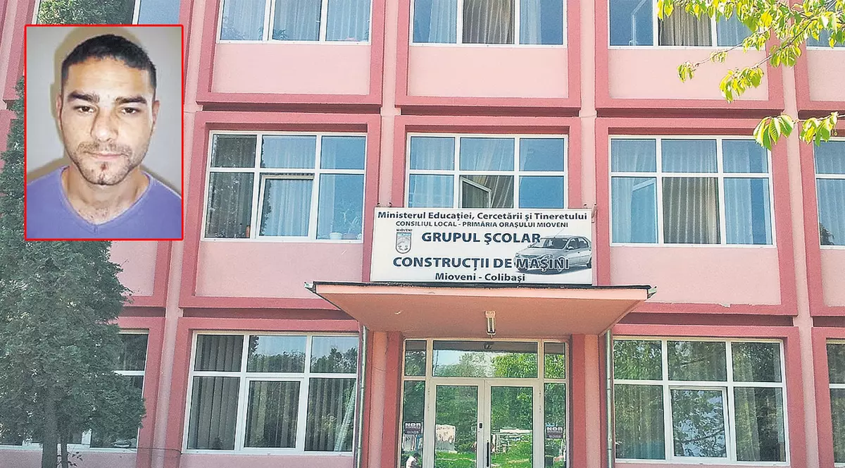 Deţinuţi scoşi la muncă în curtea şcolii