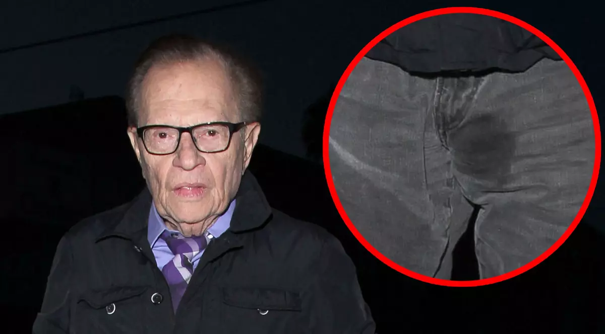 A scuturat-o pe PANTALONI! Larry King s-a făcut de râs! | FOTO