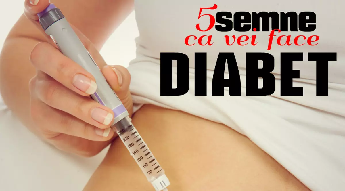 5 semne care prevestesc diabetul