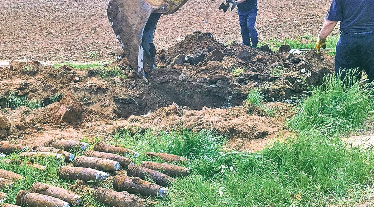 Recoltă-record de bombe la Băicoi!