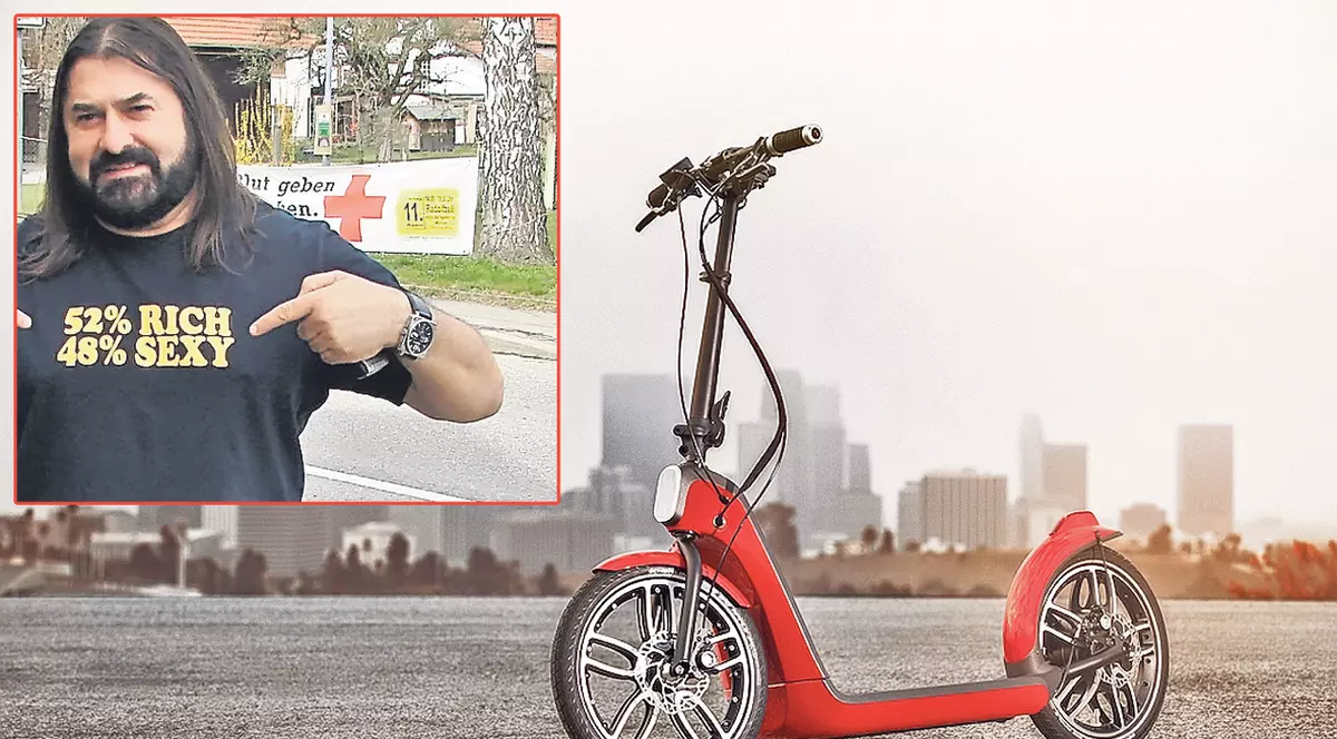 EXCLUSIV | Gheorghe Gheorghiu, decizie-şoc în războiul cu Poliţia Rutieră: Şi-a luat trotinetă!