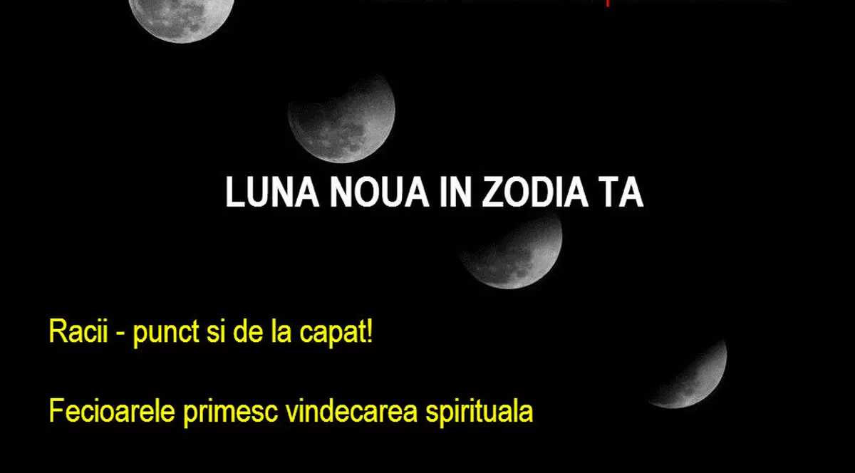Ce se întâmplă cu zodia ta când e lună nouă