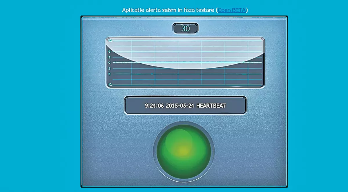 Poţi afla în 30 de secunde, gratis, dacă vine cutremurul!