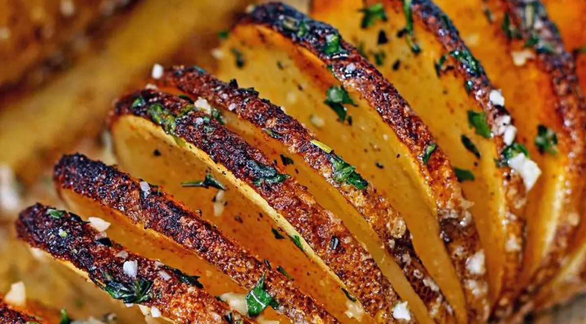 Cartofi copți cu bacon