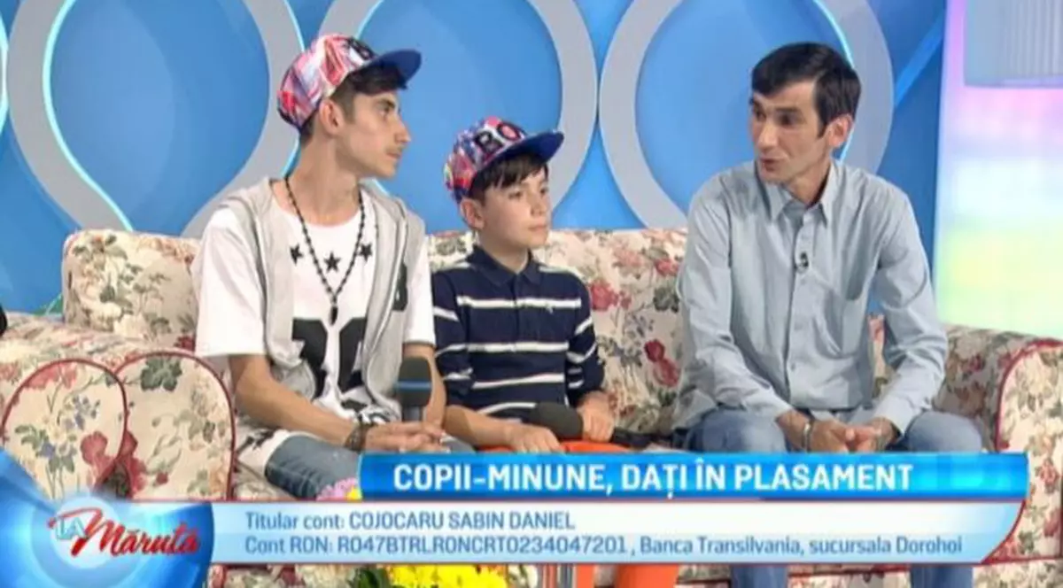 Sabin, concurentul de 15 ani de la "Românii au talent", și tatăl său, film porno cu o minoră