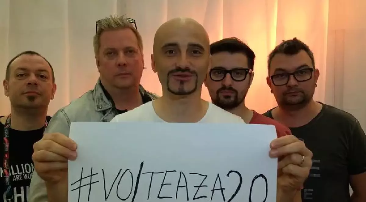 Mesajul transmis de Voltaj cu puţin timp înainte de finala Eurovision 2015 VIDEO