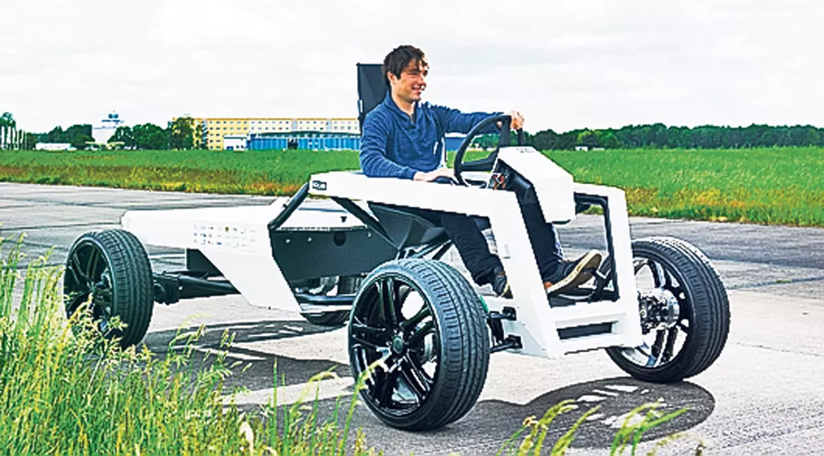 Feriți-vă de măgăruș! El e Kulan, ATV-ul electric pentru munci agricole