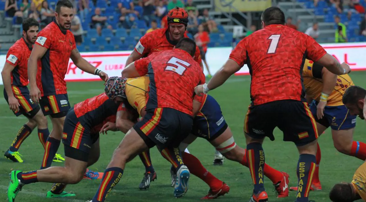 România a bătut Spania la World Rugby Nations Cup. Lucaci, omul meciului / VIDEO