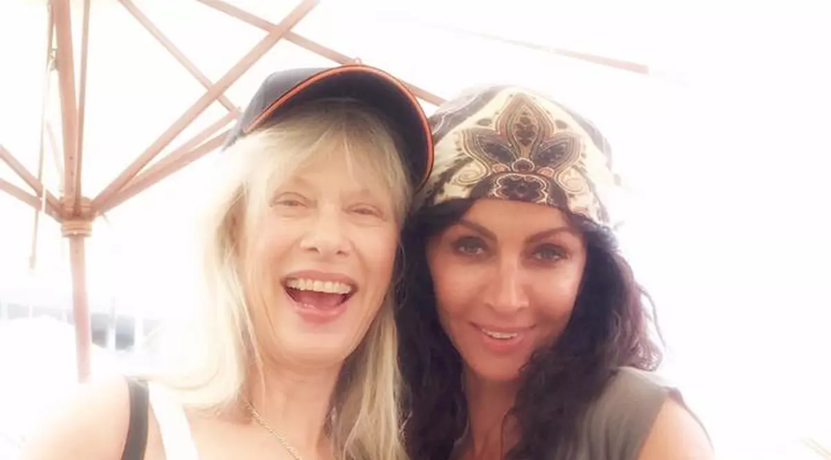 Mihaela Rădulescu s-a împrietenit cu soția bateristului de la Pink Floyd