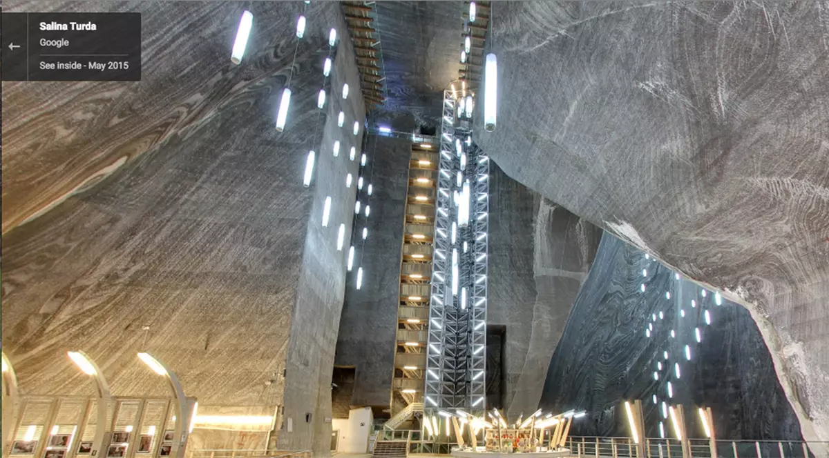 IMAGINI SPECTACULOASE DIN SALINA TURDA. Acum mina de sare poate fi văzută din întreaga lume