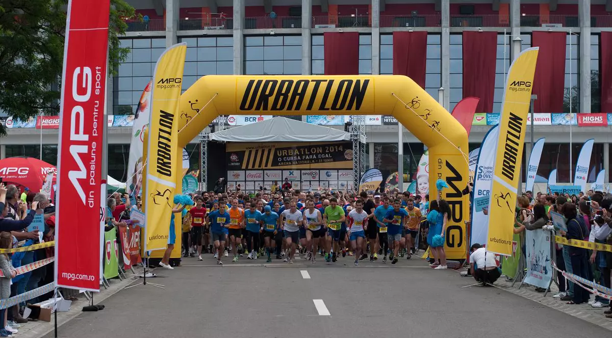 URBATLON deschide porţile distracţiei la Arena Naţională