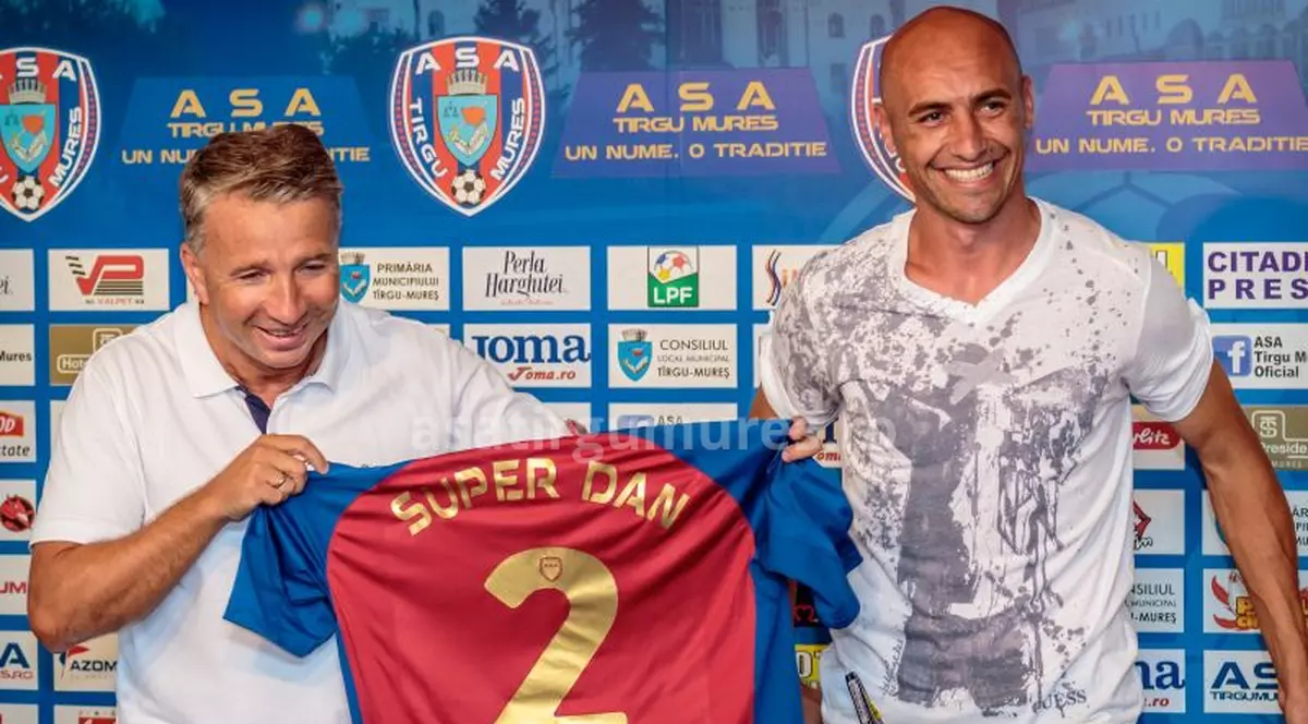 Dan Petrescu, prezentat OFICIAL la ASA: ”Păstrăm 70% din lotul vechi, ajungem în grupele Ligii Europa. Stau şi cinci ani aici!"