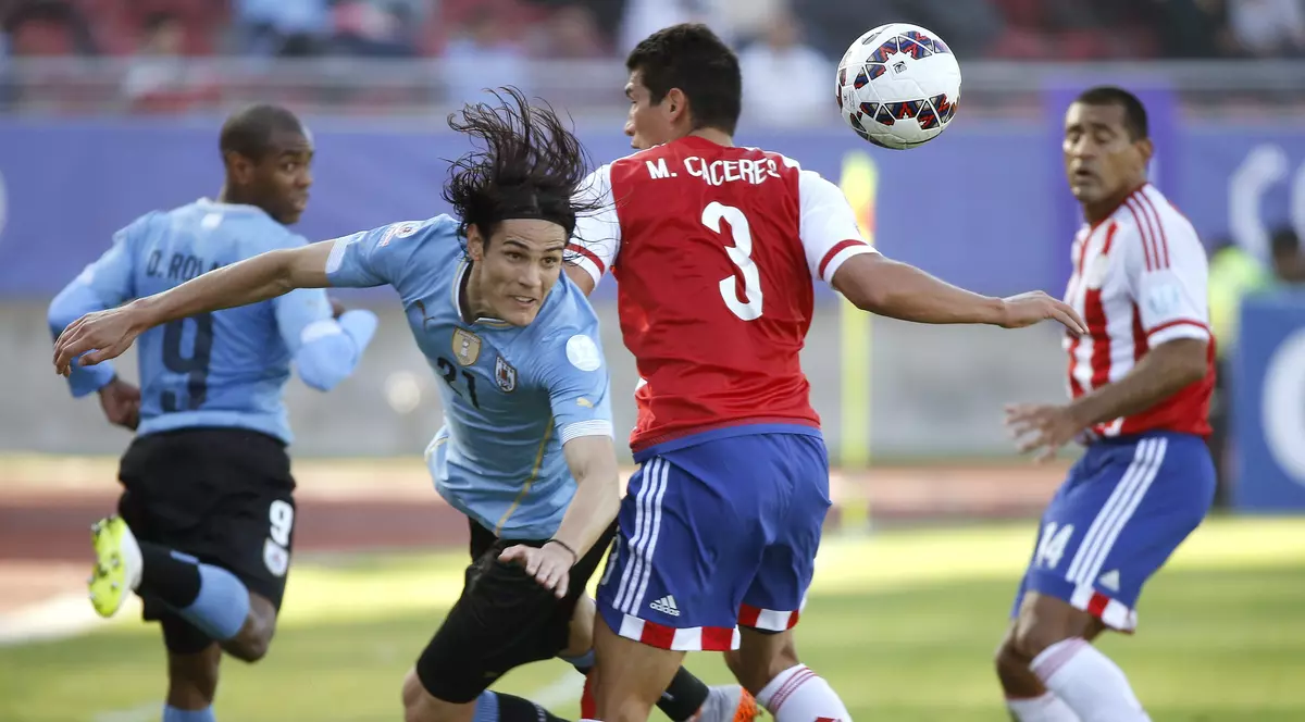 Deși tătăl lui e în pușcărie, uruguayanul Edinson Cavani continuă să joace la Copa America