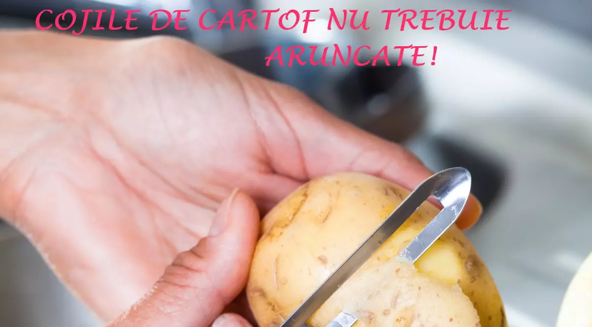 De ce să-ți pui coji de cartofi pe față! EFECTUL E IMEDIAT