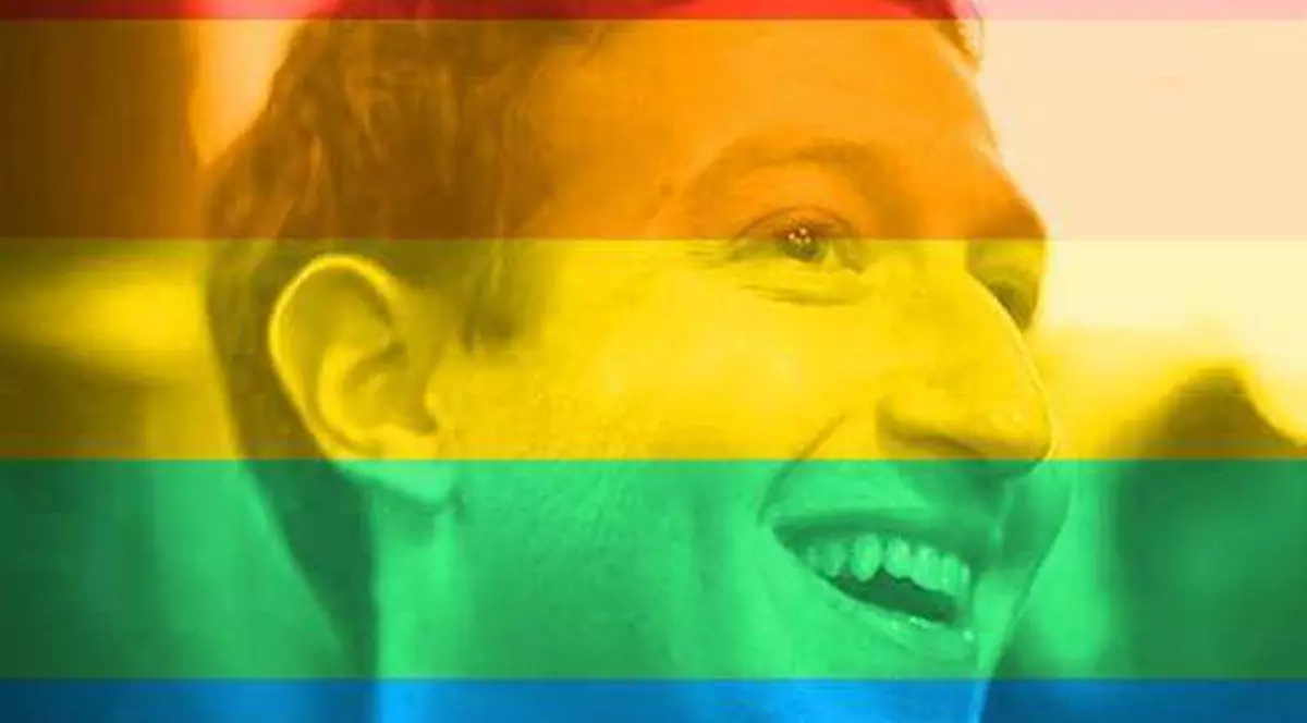 Utilizatorii care și-au schimbat poza de profil în curcubeu, cobai pentru Facebook