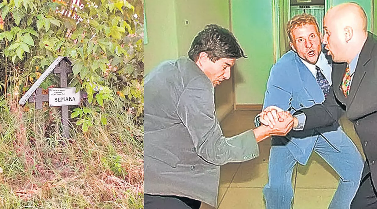 Uitat de colegi | Crucea fondatorului «Vacanța Mare» s-a pierdut în buruieni | EXCLUSIV