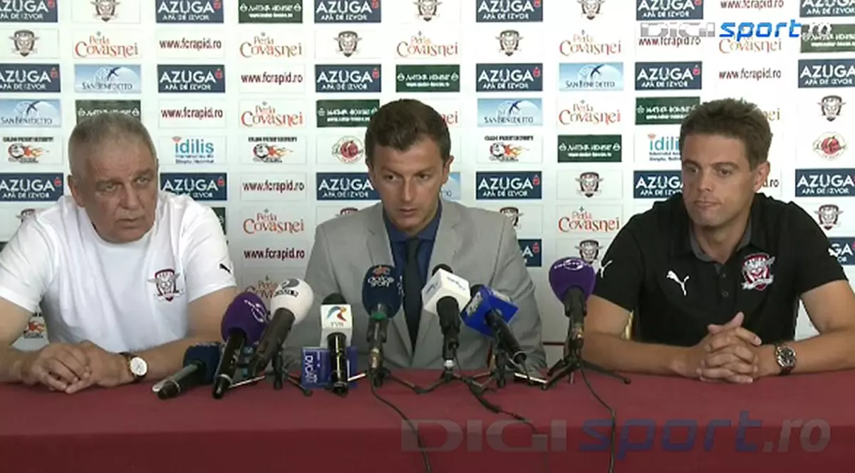 Rapid rămâne fără antrenor! Florin Marin nu s-a mai prezentat la antrenament!