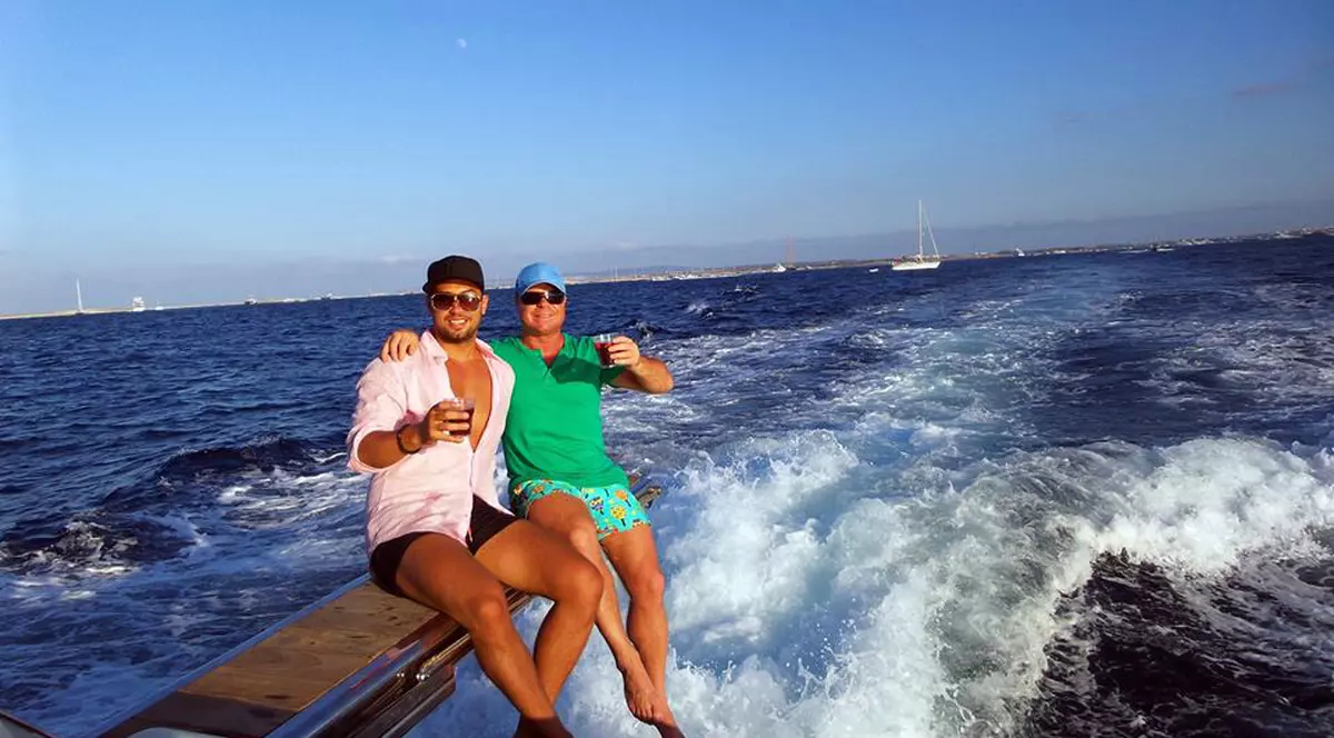 Soțul Andei Adam a încercat senzații tari pe iaht