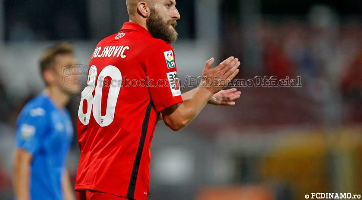 Vojnovici, căpitanul lui Dinamo: ”Fiicei mele de trei ani îi place că am barbă”. Dacă ia un trofeu cu roș-albii, renunță la ”podoabă”