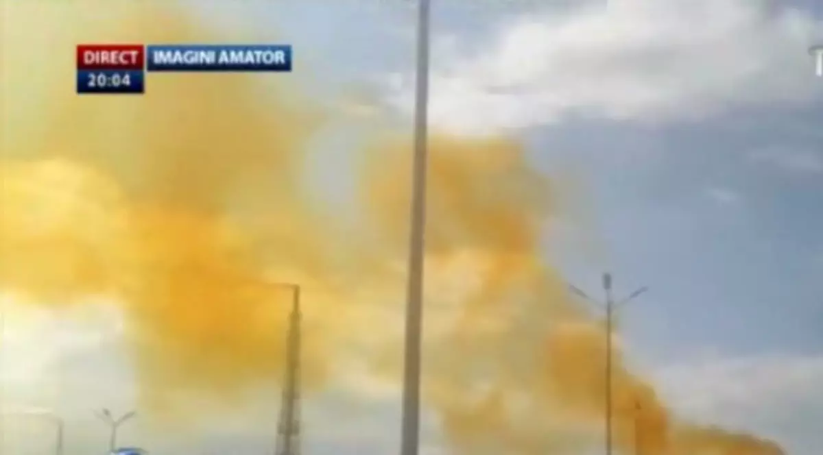 Incident la combinatul Azomureș: emisii de gaz roșiatic! Ce se întâmplă cu localnicii