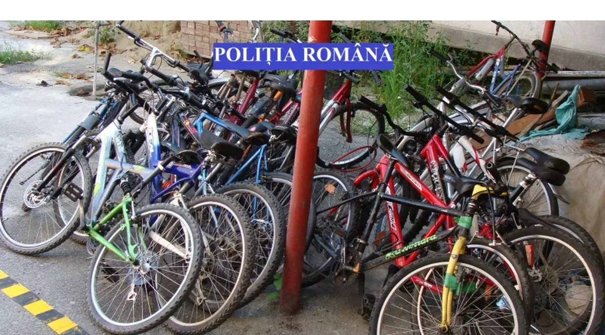 Hoțul de biciclete din Timiș, prins de polițiști