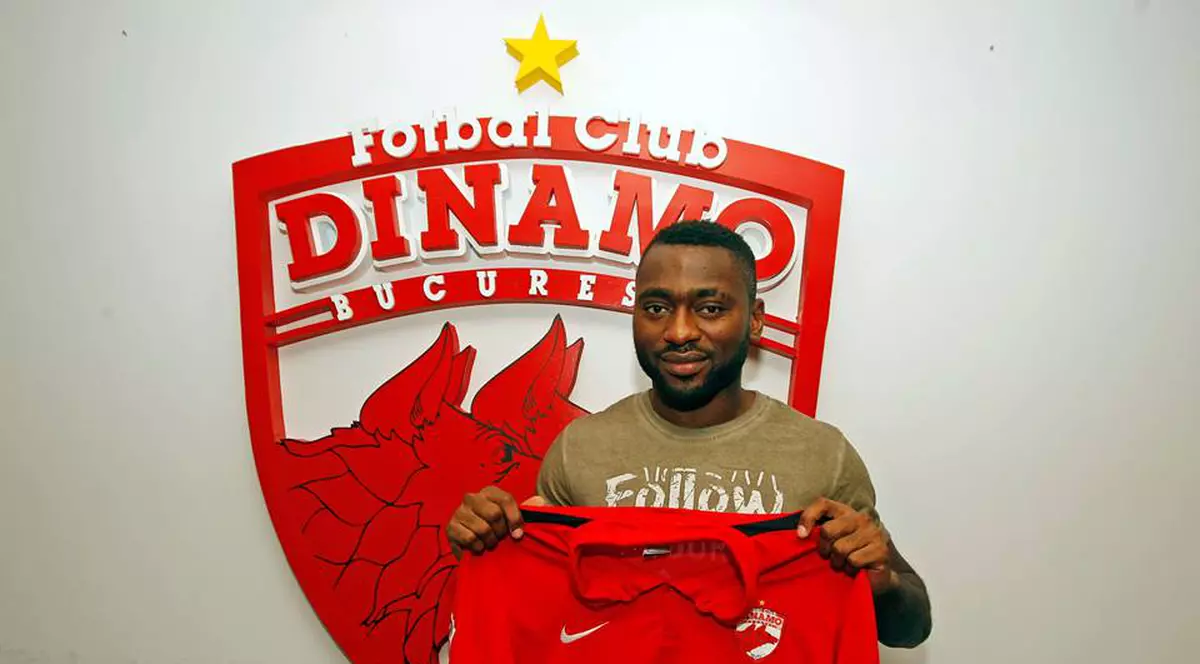 Dinamo a mai semnat un atacant . Cifrele lui Essombe, vârful din Camerun
