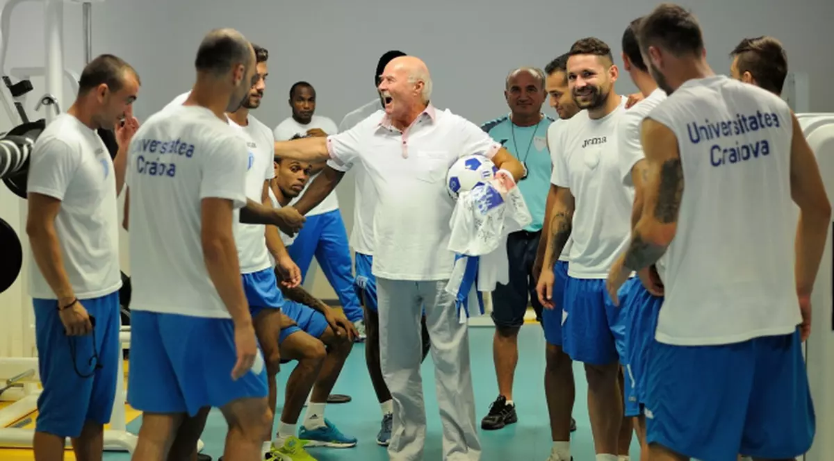 Tudor Gheorghe, în vizită la olteni: ”Să rămâneți uniți și să faceți performanță“