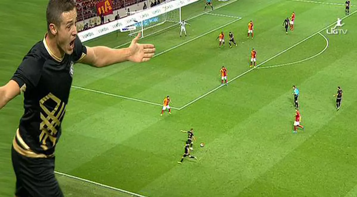 Gabi Torje a explicat cum a marcat golul senzațional, prin care l-a învins pe portarul Galatei, Muslera: ”L-am văzut ieșit” / VIDEO