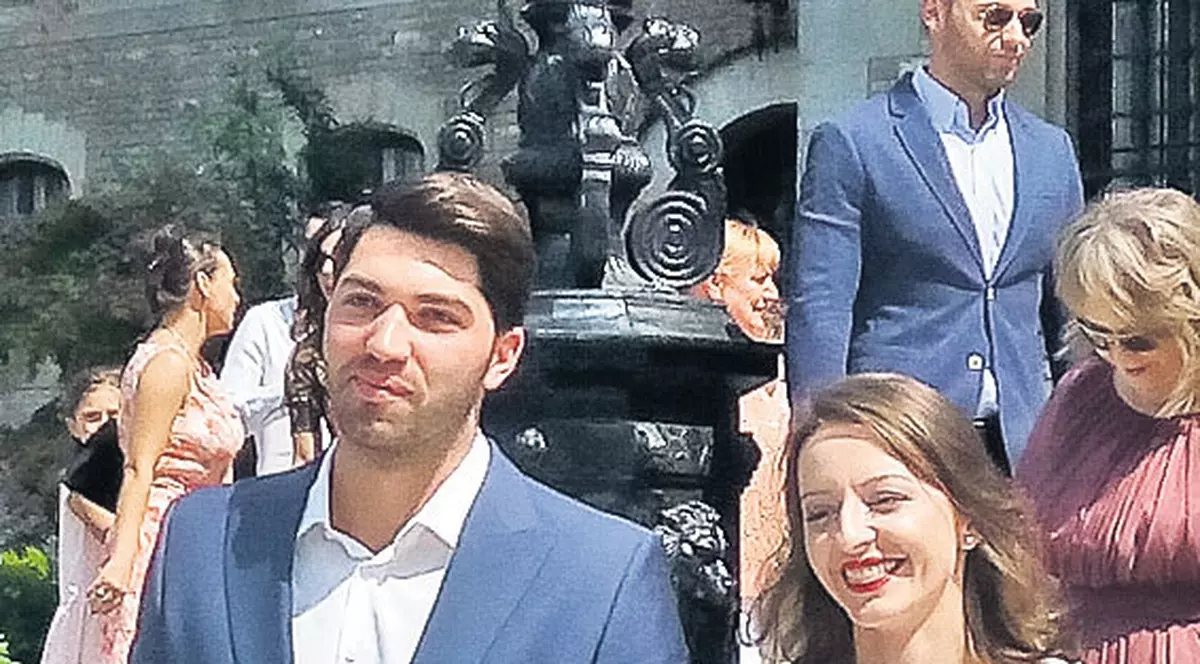 Ana Maria Brânză s-a măritat la Castelul Cantacuzino | FOTO