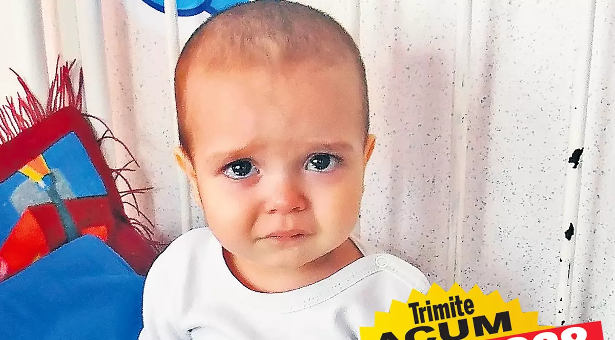 Hai să-i mai fim aproape lui Gabriel! Băieţelul se luptă cu boala Crohn, o maladie fără un tratament cert