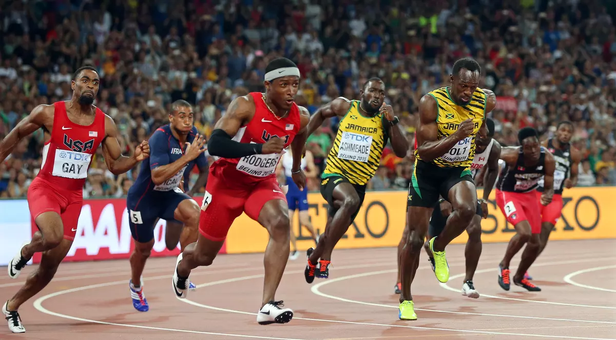 ”Fulgerul” a mai lovit o dată! Bolt l-a umilit iarăși pe Gatlin! Record mondial la decatlon / VIDEO