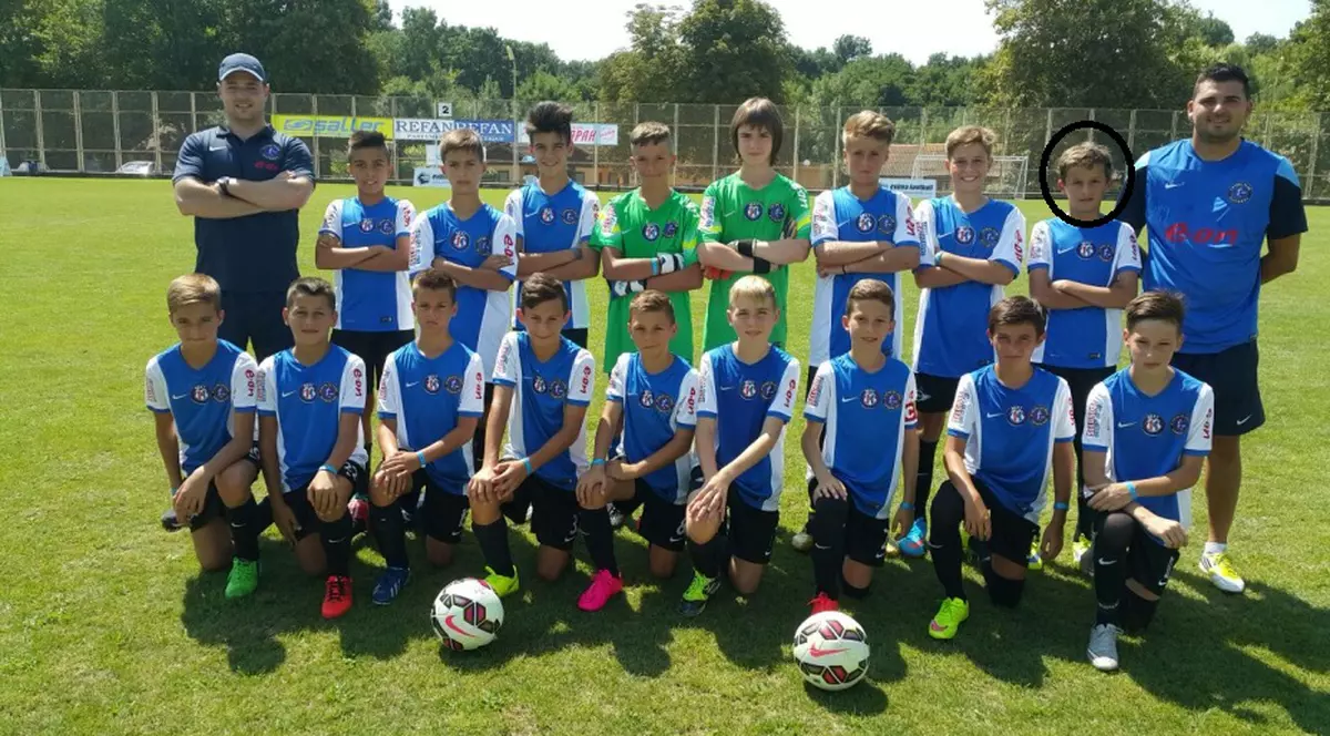 Gică Hagi și-a adus nepotul la Academie! ^Nicolas, băiatul lui Gică Popescu, a dat primele goluri pentru generația 2003 a Viitorului. Am aflat când va fi eliberat ”Baciul” / GALERIE FOTO