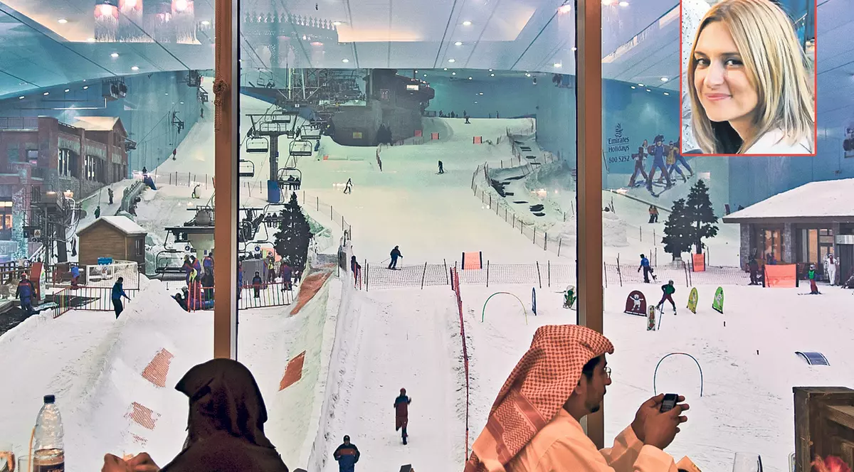 Hai la schi... în deșert!