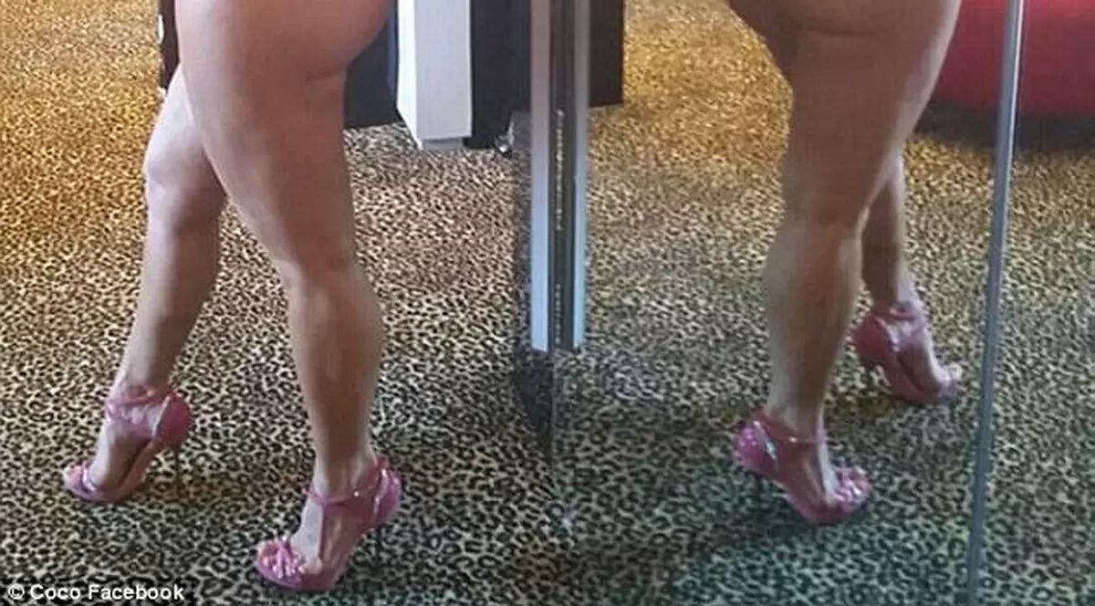 Imaginile au fost postate pe internet! Cum arată gravida Coco Austin aproape goală