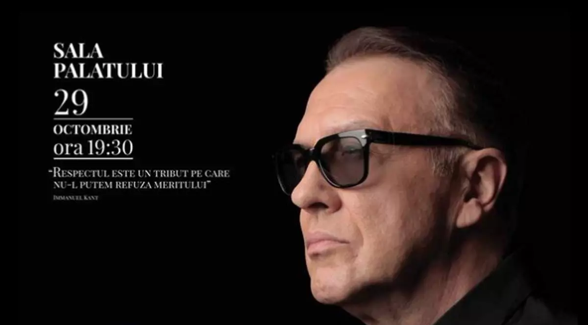 E OFICIAL! COTABITĂ se întoarce pe scenă! Pe 29 octombrie, la Sala Palatului într-o gală omagiară, dedicată artistului